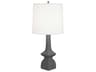 Robert Abbey Jasmine Matte Ash Glazed Gray Buffet Lamp