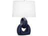 Robert Abbey Fusion Blue Buffet Lamp