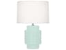 Robert Abbey Dolly Mint Glazed Textured Green Table Lamp