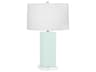 Robert Abbey Harvey Mint Glazed Green Buffet Lamp
