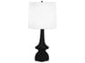 Robert Abbey Jasmine Obsidian Glazed Black Buffet Lamp