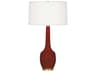 Robert Abbey Delilah Oxblood Glazed Red Buffet Lamp