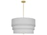 Robert Abbey Decker 3-Light Pearl Gray Pendant