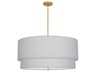 Robert Abbey Decker 3-Light Pearl Gray Pendant