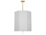Robert Abbey Kate 6-Light Pearl Gray Pendant