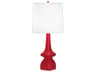Robert Abbey Jasmine Ruby Red Glazed Buffet Lamp