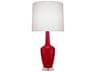 Robert Abbey Emma Ruby Red Glazed Buffet Lamp