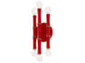 Robert Abbey Kane 6-Light Ruby Red Wall Sconce
