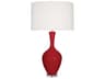 Robert Abbey Audrey Ruby Red Glazed Buffet Lamp