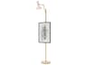 Robert Abbey Clare Rose Water Pink Floor Lamp