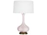 Robert Abbey Pike Rose Water Glazed Pink Buffet Lamp