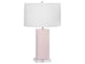 Robert Abbey Harvey Rose Water Glazed Pink Buffet Lamp