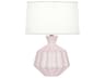 Robert Abbey Orion Rose Water Glazed Pink Buffet Lamp