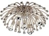 Robert Abbey Anemone 5-Light Polished Nickel Flush Mount