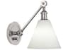Robert Abbey Alloy 1-Light Polished Nickel Swing Wall Sconce