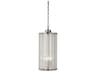 Robert Abbey Cole 5-Light Polished Nickel Cylinder Mini Pendant
