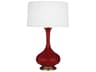 Robert Abbey Pike Sangria Glazed Red Buffet Lamp