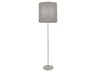 Robert Abbey Kate Polished Nickel Clear Crystal Floor Lamp