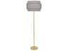 Robert Abbey Decker Gray Floor Lamp