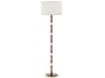 Robert Abbey Kane Sugar Plum Rose Water Purple Floor Lamp