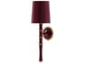 Robert Abbey Kane 1-Light Sugar Plum Purple Wall Sconce