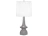 Robert Abbey Jasmine Smokey Taupe Glazed Gray Buffet Lamp