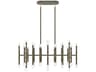 Robert Abbey Kane 42-Light Smokey Taupe Brown Island Pendant