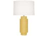 Robert Abbey Dolly Sunset Yellow Glazed Textured Buffet Lamp