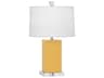 Robert Abbey Harvey Sunset Yellow Glazed Table Lamp