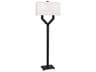 Robert Abbey Valerie Deep Patina Bronze Floor Lamp