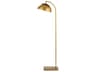 Regina Andrew Otto Natural Brass Floor Lamp