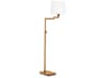 Regina Andrew Virtue Natural Brass Polished Floor Lamp