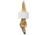 Regina Andrew 2-Light Antique Gold Leaf Wall Sconce