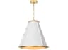 Regina Andrew French Maid 1-Light White Pendant