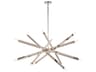 Regina Andrew Viper 12-Light Polished Nickel Chandelier