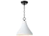 Regina Andrew Billie 1-Light White Mini Pendant