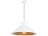 Regina Andrew Viggo 1-Light White Pendant