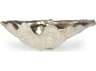 Regina Andrew Clam Ambered Silver Leaf Decorative Bowl