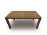 Royal Teak Collection Comfort Rectangular Outdoor Patio Dining Table