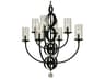 Framburg Compass 8-Light Cylinder Chandelier