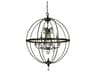 Framburg Compass 9-Light Chandelier
