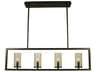Framburg Theorem 4-Light Cylinder Island Pendant