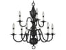 Framburg Jamestown 9-Light Chandelier