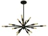 Framburg Simone 16-Light Sputnik Chandelier