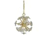 Framburg Apogee 4-Light Sputnik Chandelier