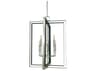 Framburg Symmetry 6-Light Candelabra Geometric Chandelier