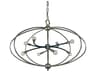 Framburg Orbit 8-Light Geometric Chandelier
