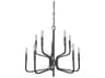 Framburg Heidleberg 10-Light Candelabra Tiered Chandelier