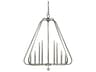 Framburg Triangulum 10-Light Crystal Chandelier