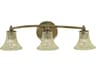 Framburg Ella 3-Light Glass Vanity Light
